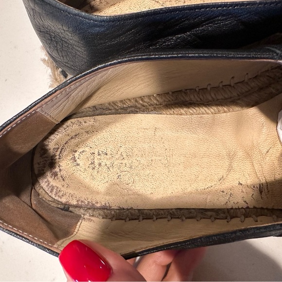 Chanel espadrille leather size 39 - Picture 2 of 12